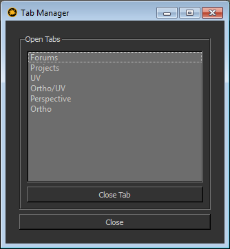 Tab Manager Preview